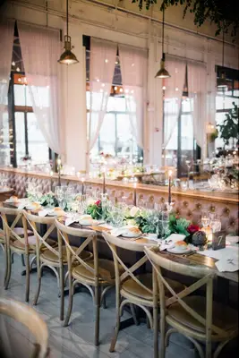 Romantic restaurant setting for weddings