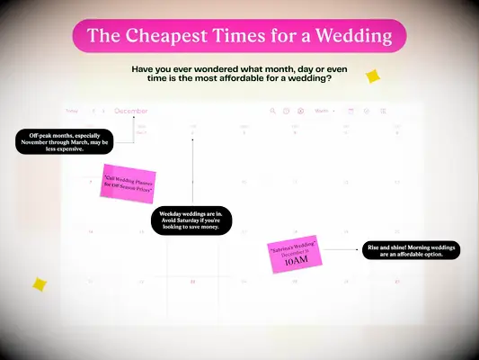 ICYMI: C'est le mois le moins cher pour se marier