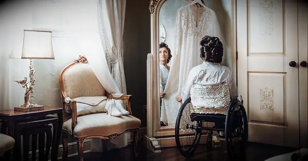 bride getting ready; considering best questions for wedding vendors