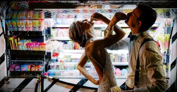 keep the wedding going by planning an after-party and late-night snacks