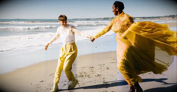 couple holding hands amid planning a wedding step by step