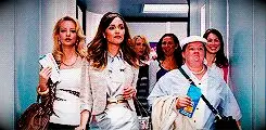 Bridesmaids airport gif
