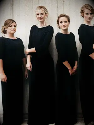 Bridesmaid updo edgy bun