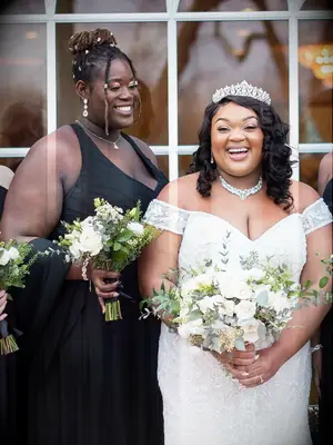 Bridesmaid updos top knot