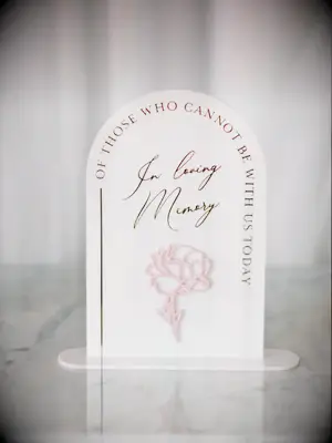 Of those who cannot be with us today plaque