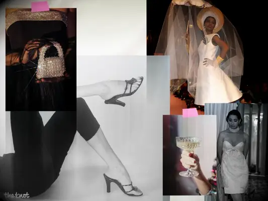 Fashion runways and red carpet collages