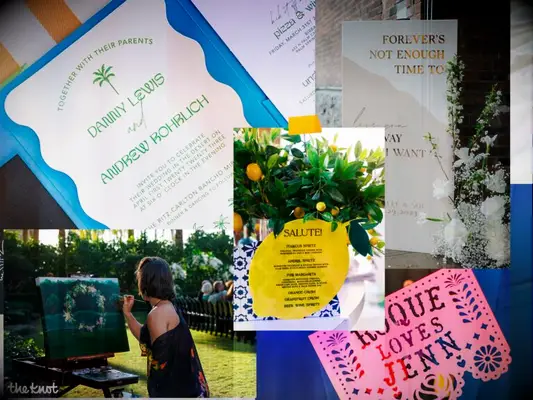 Collage of typefaces, fonts and logos