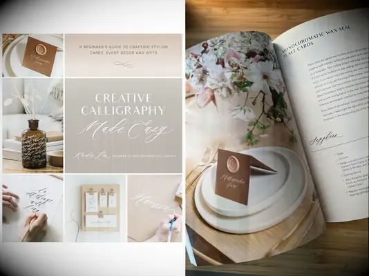 best wedding planner book, wedding calligraphy book