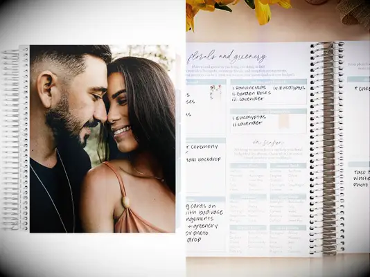 Best wedding planner book, erin condren wedding planner book