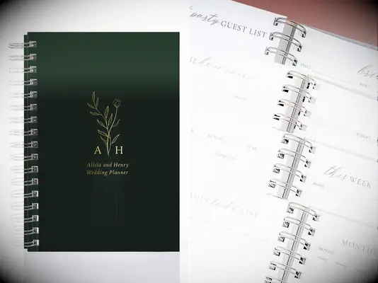 best wedding planner book, The Paper Memory Floral Wedding Planner Book