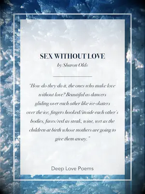 Deep love poems image