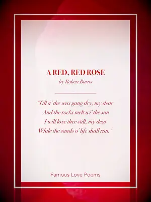 Famous love poems image