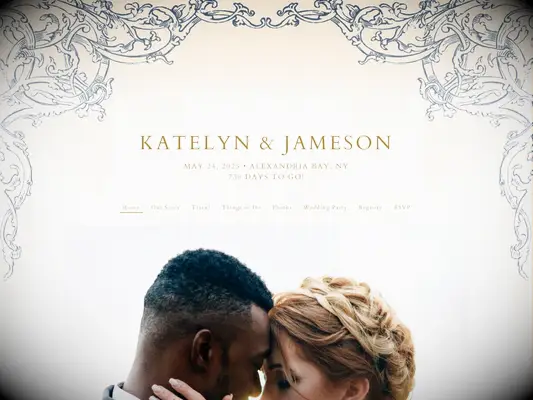 Castle theme webpage