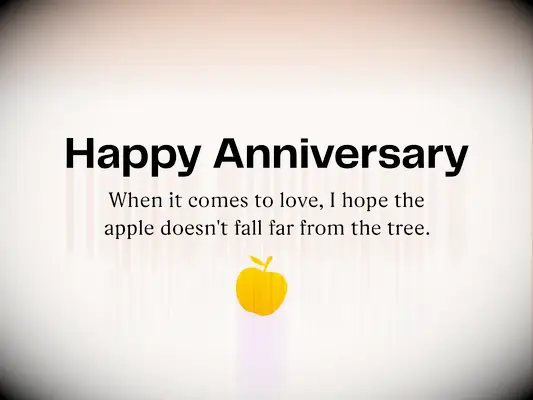 Happy Anniversary image with anniversary wishes for parents