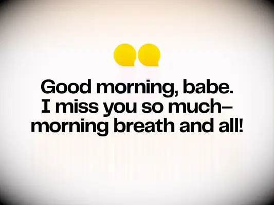 Funny Good Morning Texts for Him