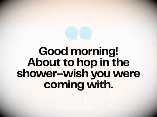 Sexy Good Morning Texts