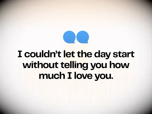 Good Morning Love Messages for Him