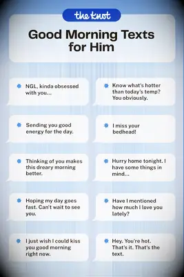124 textes de bon matin doux et séduisant pour lui