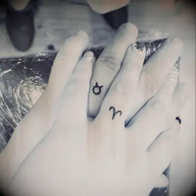 Zodiac sign tattoos