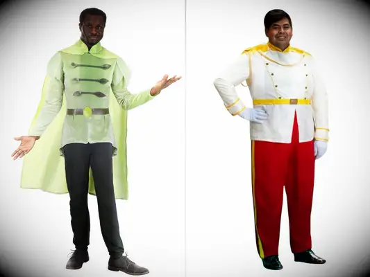 Couples Disney Princes halloween costume