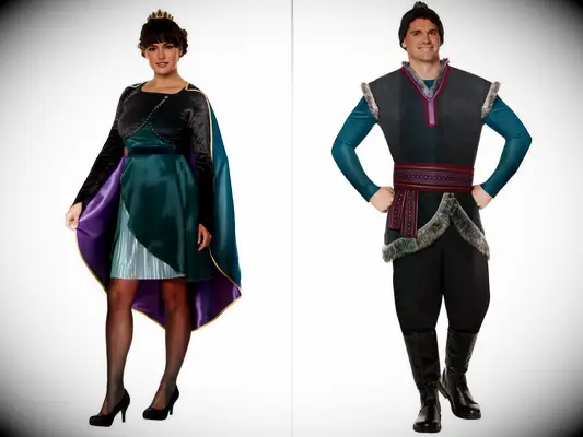 Couples Anna and Kristoff Disney Halloween Costume