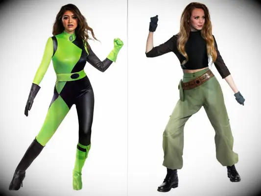 Couples Kim Possible and Shego Disney halloween costume