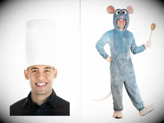 Couples Remy and Alfredo Ratatouille Disney Halloween Costume
