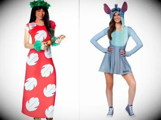 Couples Lilo and Stitch Disney halloween costume