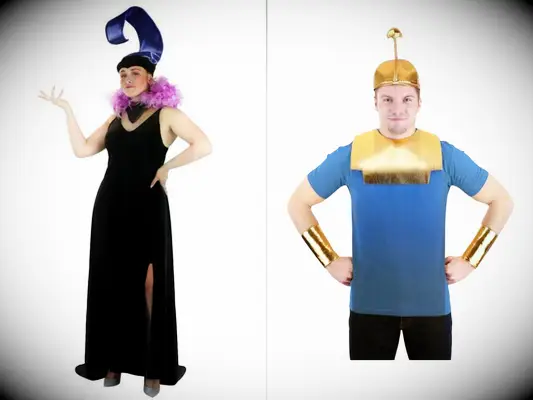 26 Costumes de couple Disney pour une saison pas si pratique