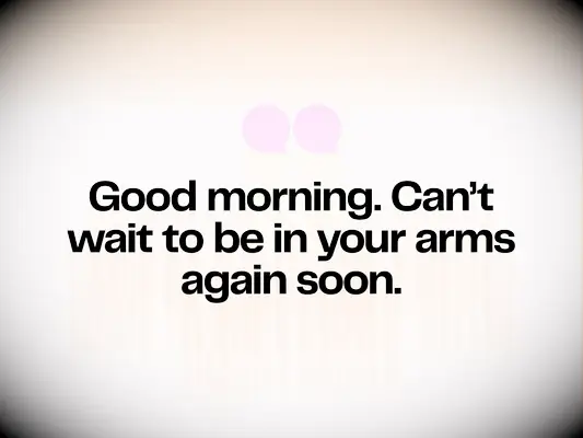 Sweet Good Morning Text for Her