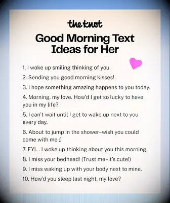 Opret en god morgenbesked til dig med disse 122 ideer