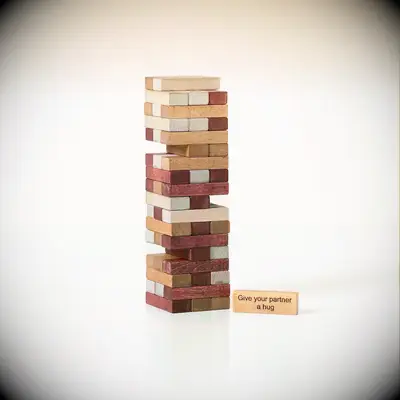 Falling For You personalized game for couples by Uncommon Goods. 