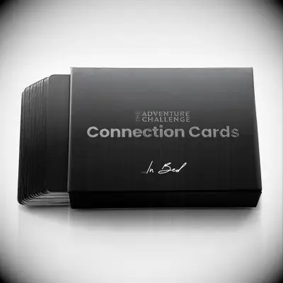 The Adventure Challenge Connection Cards in Bed from Etsy. 