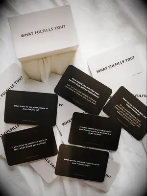 What Fulfills You card game for couples. 