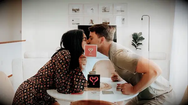 50 questions card game for couples. 