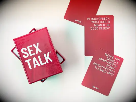 Sex Talk relationship card game for couples 
