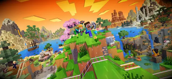 Minecraft video game for couples