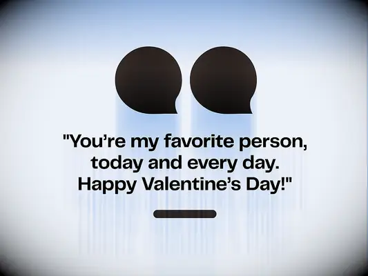 Short and sweet Valentine