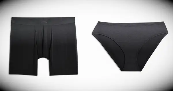 Black match underwear