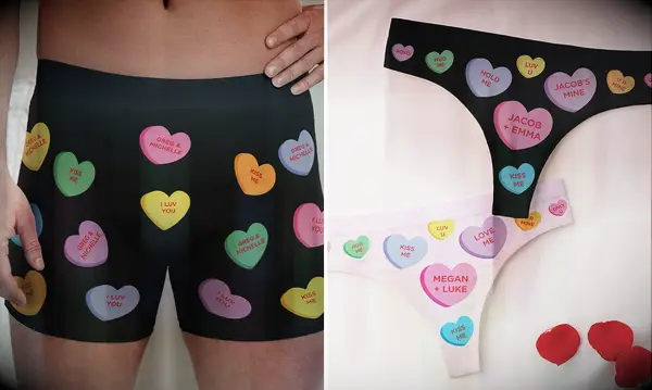 Candy themed underwear