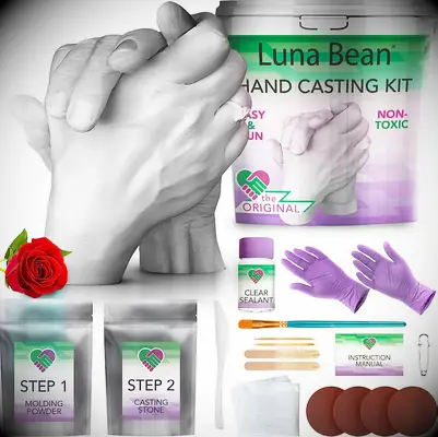 DIY hand casting kit for couples date night