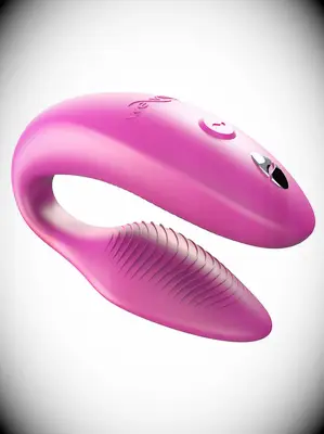 Pink We-Vibe Sync vibrator from Babeland