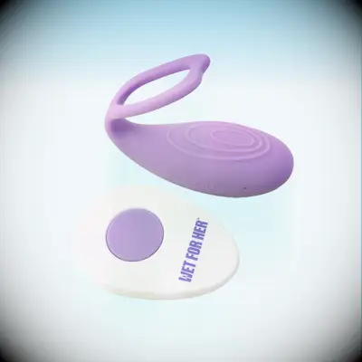 Scissoring vibrator from Wet For Her