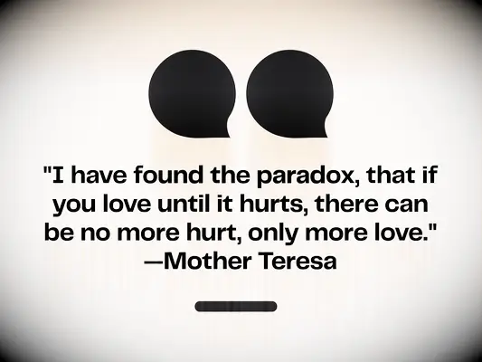Inspirational Love Quotes for Him Mother Teresa