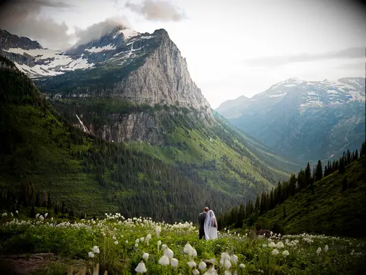 Couples Glacier National Park, Rocky Mountains, Montana