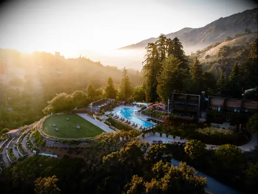 Alila Ventana Big Sur scenic view of property destination wedding venue