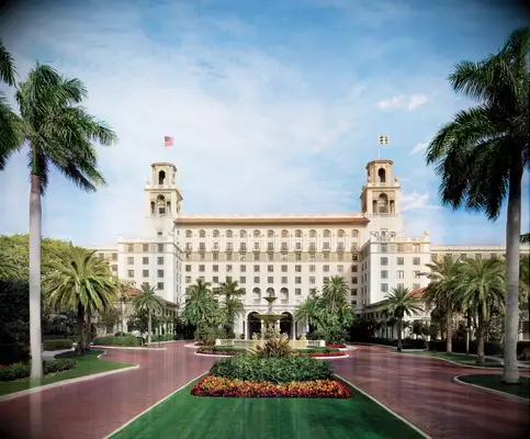 The Breakers Palm Beach main drive photo of hotel
