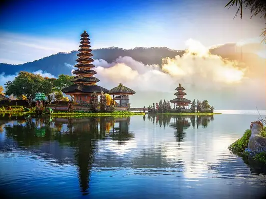 Beautiful scenery in Bali