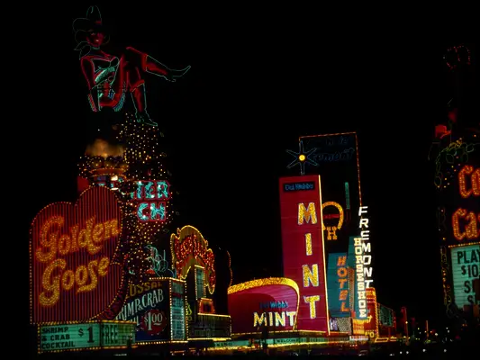 Neon Signs on Las Vegas Boulevard