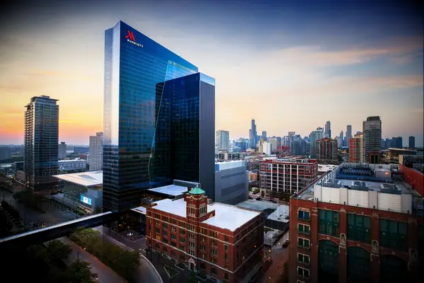 Chicago Bachelorette Party Hotel - Marriott Marquis Chicago